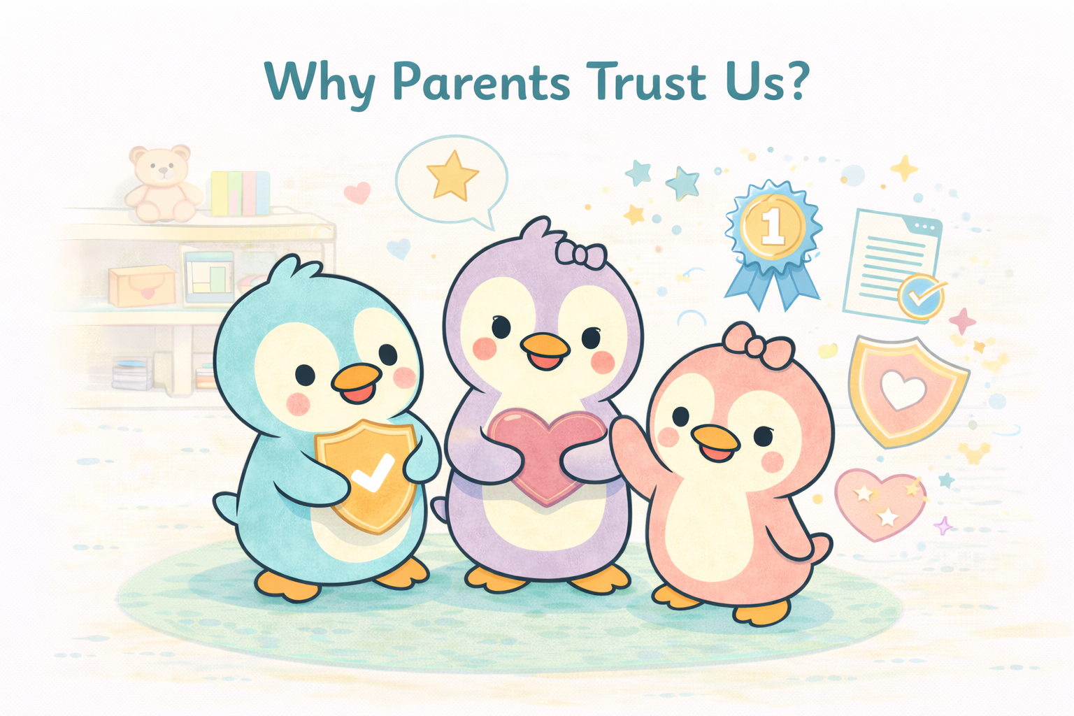 Why Parents Trust 3 Little Penguins